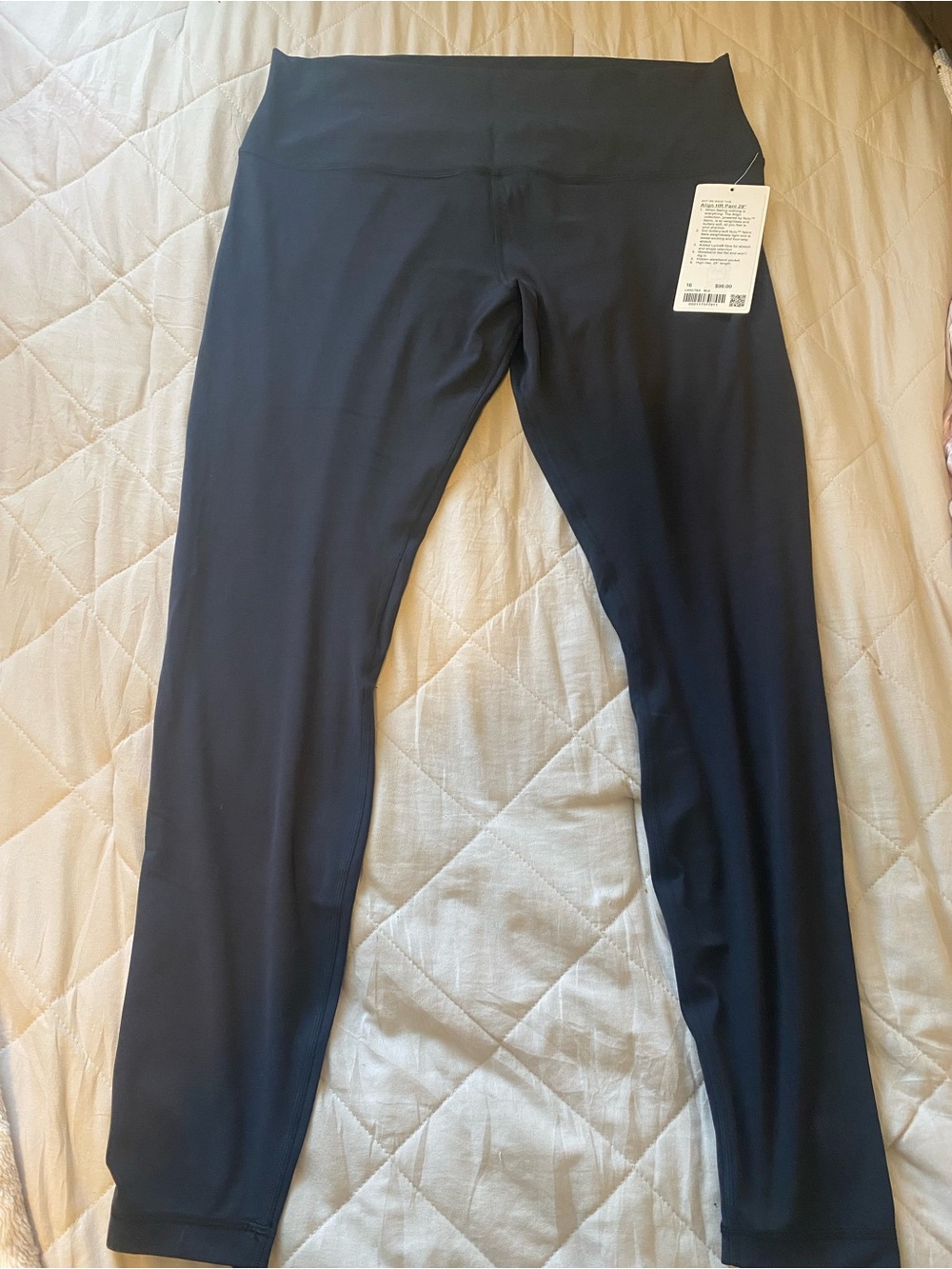 High-Waist Black LuluLemon Leggings